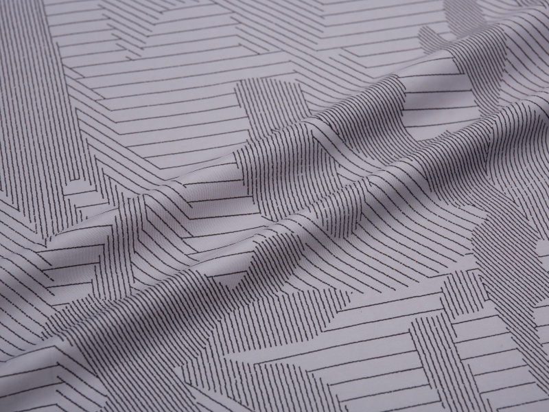 Tessuto di fodera stampato a polyester semplice