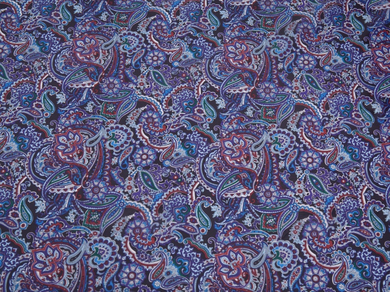 Tessuto di rivestimento stampato in twill all-polyester