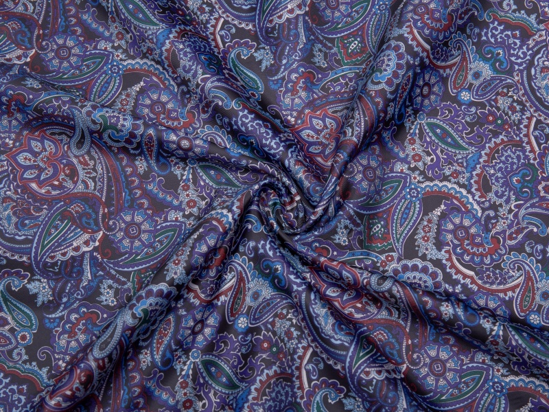 Tessuto di rivestimento stampato in twill all-polyester