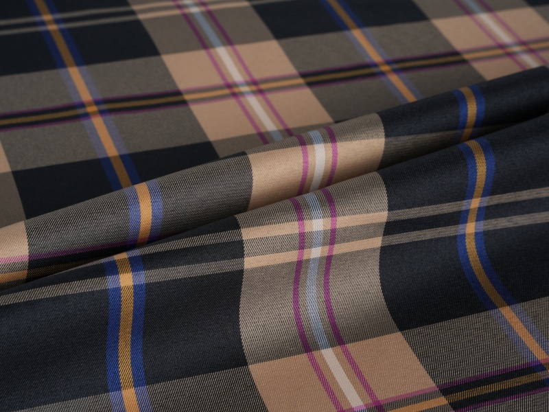 Tessuto per fodera per manica a filo in poliestere